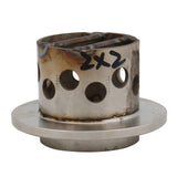 Maxbell Centrifugal Casting Steel Bell Jewelry Craft Casting Portable for Sand Metal 2inchx2inch