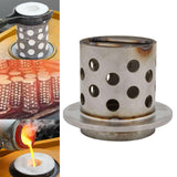 Maxbell Centrifugal Casting Steel Bell Jewelry Craft Casting Portable for Sand Metal 2.5inchx3inch