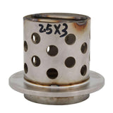 Maxbell Centrifugal Casting Steel Bell Jewelry Craft Casting Portable for Sand Metal 2.5inchx3inch