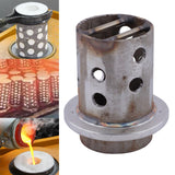 Maxbell Centrifugal Casting Steel Bell Jewelry Craft Casting Portable for Sand Metal 2.5inchx4inch