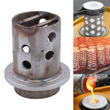 Maxbell Centrifugal Casting Steel Bell Jewelry Craft Casting Portable for Sand Metal 2.5inchx4inch