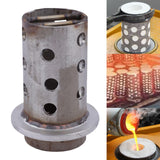 Maxbell Centrifugal Casting Steel Bell Jewelry Craft Casting Portable for Sand Metal 2.5inchx5inch