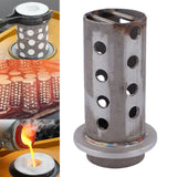 Maxbell Centrifugal Casting Steel Bell Jewelry Craft Casting Portable for Sand Metal 2.5inchx6inch