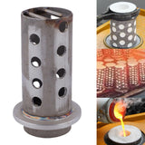 Maxbell Centrifugal Casting Steel Bell Jewelry Craft Casting Portable for Sand Metal 2.5inchx6inch