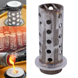 Maxbell Centrifugal Casting Steel Bell Jewelry Craft Casting Portable for Sand Metal 2.5inchx7inch