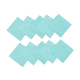 Maxbell 10 Pieces Jewelry Cleaning Polishing Cloth Soft for Lens Silverware Necklace