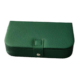 Maxbell Jewelry Box Portable Gifts Large Capacity PU Leather for Earrings Girlfriend