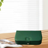 Maxbell Jewelry Box Portable Gifts Large Capacity PU Leather for Earrings Girlfriend