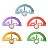 Maxbell Watch Rotor Replace Component Lightweight Automatic Rotor for NH39 7S36 Purple