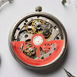 Maxbell Watch Rotor Replace Component Lightweight Automatic Rotor for NH39 7S36 Red