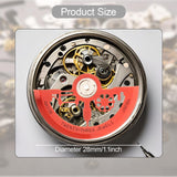 Maxbell Watch Rotor Replace Component Lightweight Automatic Rotor for NH39 7S36 Red