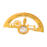 Maxbell Watch Rotor Replace Component Lightweight Automatic Rotor for NH39 7S36 Brown Yellow