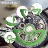 Maxbell Watch Rotor Replace Component Lightweight Automatic Rotor for NH39 7S36 Green