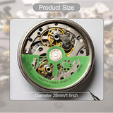 Maxbell Watch Rotor Replace Component Lightweight Automatic Rotor for NH39 7S36 Green
