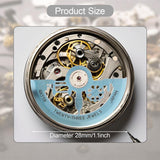 Maxbell Watch Rotor Replace Component Lightweight Automatic Rotor for NH39 7S36 Blue