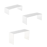 Maxbell Shoe Bag Riser Holder Figures Handbag Display Stand for Mall Retail Tabletop Low