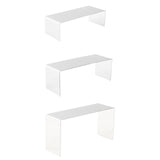 Maxbell Shoe Bag Riser Holder Figures Handbag Display Stand for Mall Retail Tabletop Low