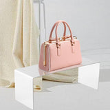 Maxbell Shoe Bag Riser Holder Figures Handbag Display Stand for Mall Retail Tabletop Middle