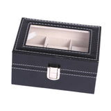 Maxbell Watch Storage Box 3 Slot Multi-functional Jewelry Box for Women Wristwatches