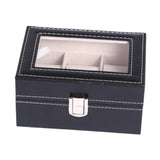Maxbell Watch Storage Box 3 Slot Multi-functional Jewelry Box for Women Wristwatches