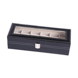 Maxbell Watch Storage Box 6 Slot with Pillow Luxury Organizer for Women Wristwatches