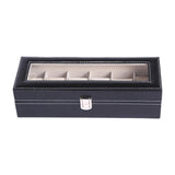 Maxbell Watch Storage Box 6 Slot with Pillow Luxury Organizer for Women Wristwatches