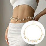 Maxbell Jewelry Chain Decorative Accessories Decor Stylish Body Decoration for Women Waist Chain