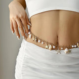 Maxbell Jewelry Chain Decorative Accessories Decor Stylish Body Decoration for Women Waist Chain