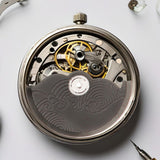 Maxbell Movement Oscillating Weight Auto Mechanical Watch Hammer Rotor Black