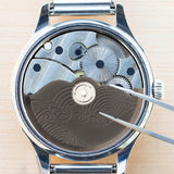 Maxbell Movement Oscillating Weight Auto Mechanical Watch Hammer Rotor Black