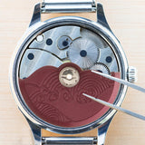 Maxbell Movement Oscillating Weight Auto Mechanical Watch Hammer Rotor Violet