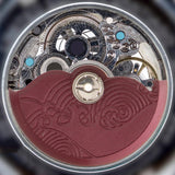 Maxbell Movement Oscillating Weight Auto Mechanical Watch Hammer Rotor Violet