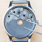Maxbell Movement Oscillating Weight Auto Mechanical Watch Hammer Rotor Deep Blue