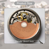Maxbell Movement Oscillating Weight Auto Mechanical Watch Hammer Rotor Brown