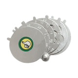 Maxbell Diamond Size Shape Compare Tool Alloy Measuring Ruler Clearly Scale Portable