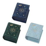 Maxbell Jewelry Gift Box Small Earrings Storage Case for Engagement Wedding Birthday Dark Blue
