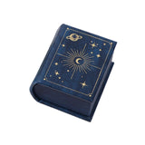 Maxbell Jewelry Gift Box Small Earrings Storage Case for Engagement Wedding Birthday Dark Blue