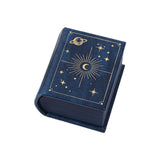 Maxbell Jewelry Gift Box Small Earrings Storage Case for Engagement Wedding Birthday Dark Blue