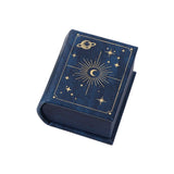 Maxbell Jewelry Gift Box Small Earrings Storage Case for Engagement Wedding Birthday Dark Blue