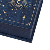 Maxbell Jewelry Gift Box Small Earrings Storage Case for Engagement Wedding Birthday Dark Blue