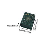 Maxbell Jewelry Gift Box Small Earrings Storage Case for Engagement Wedding Birthday Green