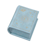 Maxbell Jewelry Gift Box Small Earrings Storage Case for Engagement Wedding Birthday Blue