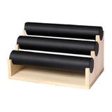 Maxbell Bracelet Display Stand 3 Tiers Bracelet Display Rack for Shop Cabinet