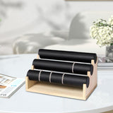 Maxbell Bracelet Display Stand 3 Tiers Bracelet Display Rack for Shop Cabinet
