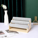 Maxbell Bracelet Display Stand 3 Tiers Bracelet Display Rack for Home Use