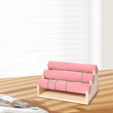 Maxbell Bracelet Display Stand 3 Tiers Bracelet Display Rack for Home Use