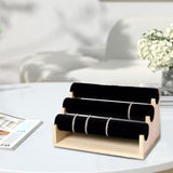 Maxbell Bracelet Display Stand 3 Tiers Bracelet Display Rack for Home Use