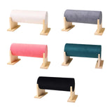 Maxbell Headband Holder Storage Rack for Scrunchies, Bracelet Stable Detachable Base Beige