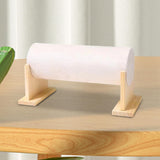 Maxbell Headband Holder Storage Rack for Scrunchies, Bracelet Stable Detachable Base Beige