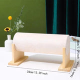 Maxbell Headband Holder Storage Rack for Scrunchies, Bracelet Stable Detachable Base Beige